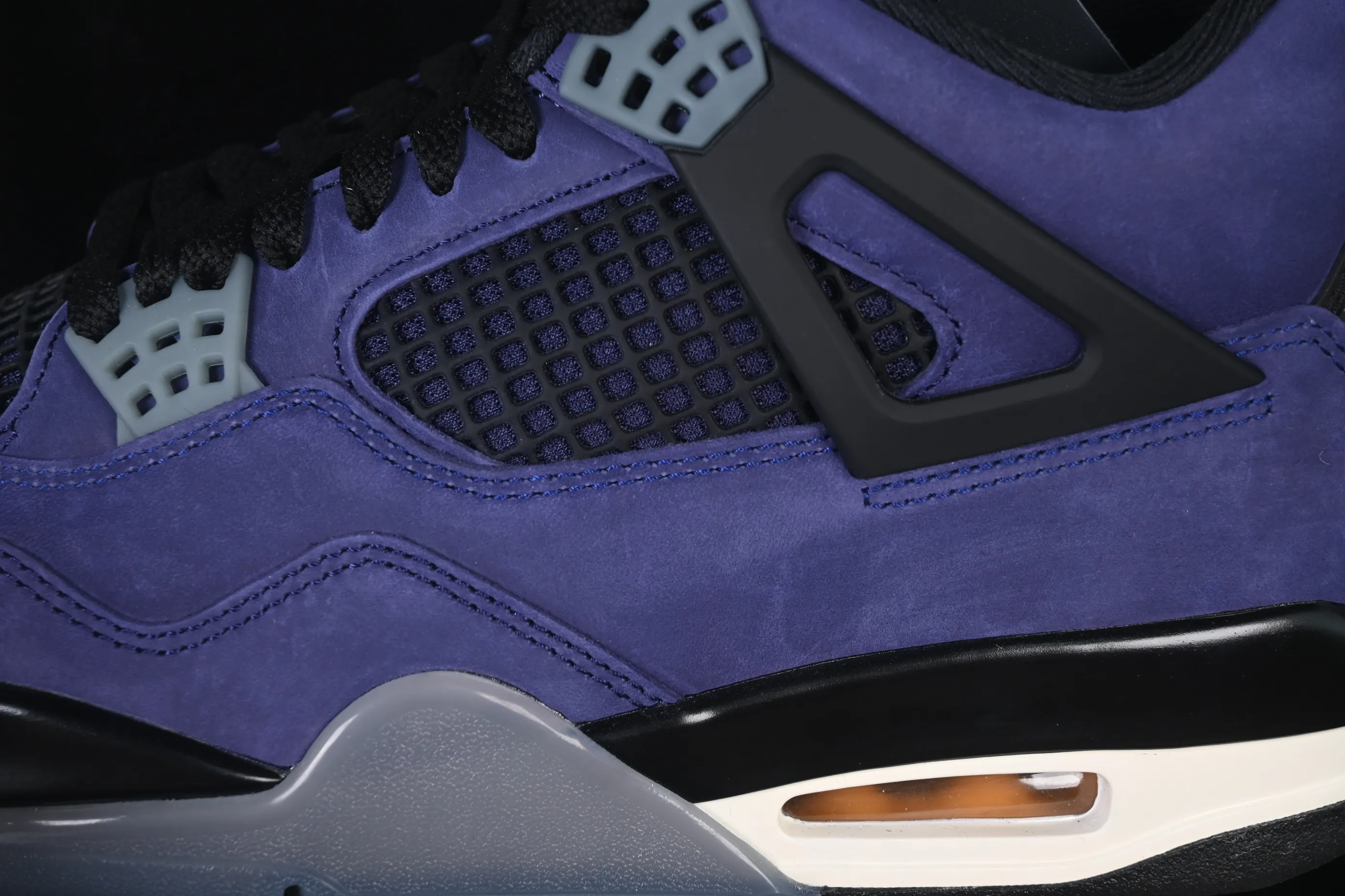 All categories Air Jordan Jordan series basketball shoes Air Jordan 4 LJR version Air Jordan 4 Retro "Lakers" AJ4 Joe 4 Lakers Purple Gold FV5029-500